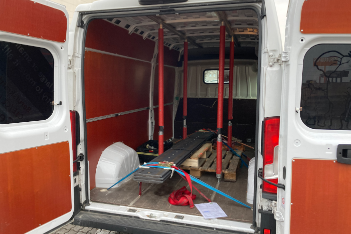 Sonderfahrt wegen drohendem Produktionsstopp. © DTH Service GmbH - Maintal